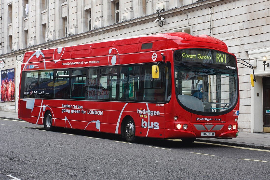 Hydrogen fuel cell bus