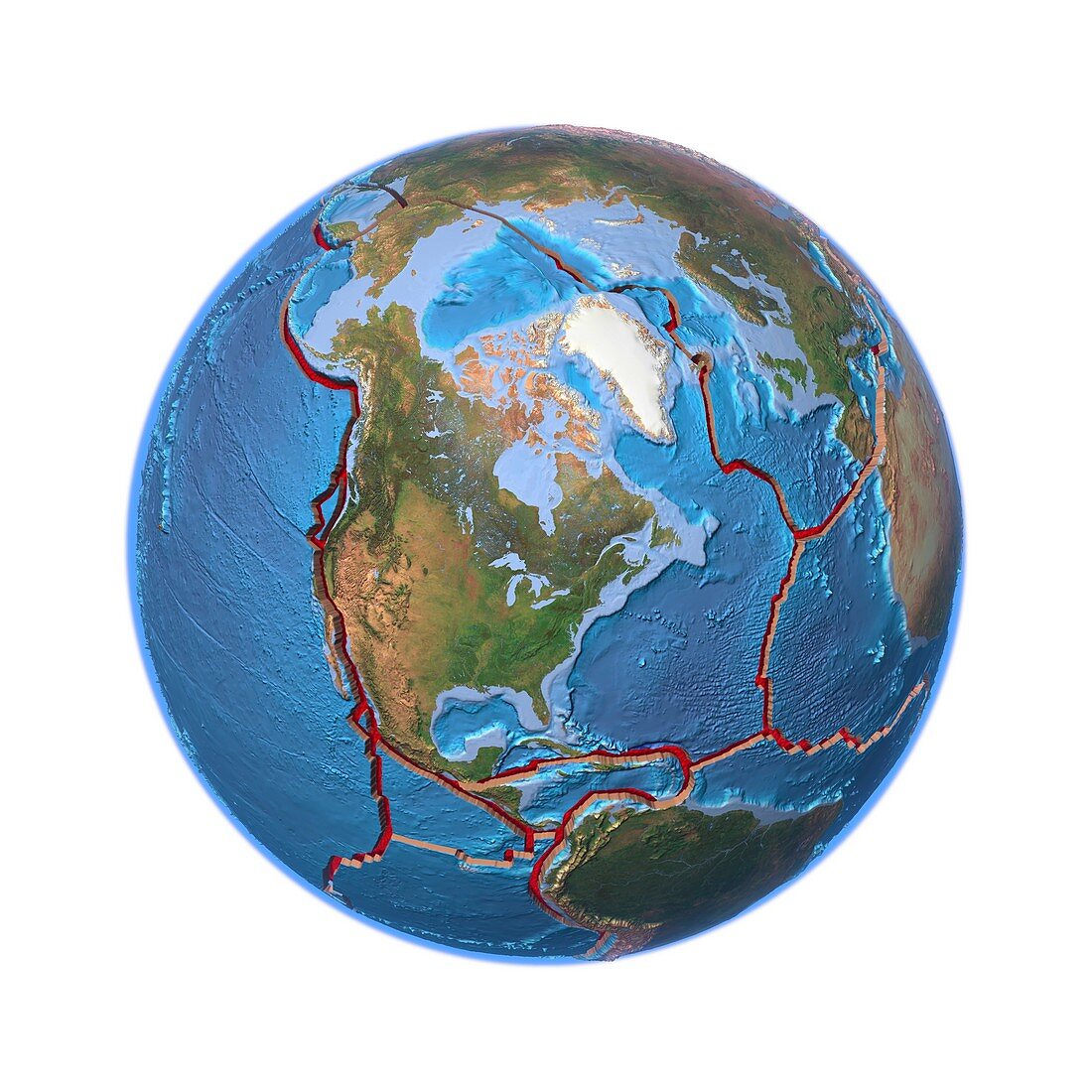Global tectonics,North American Plate