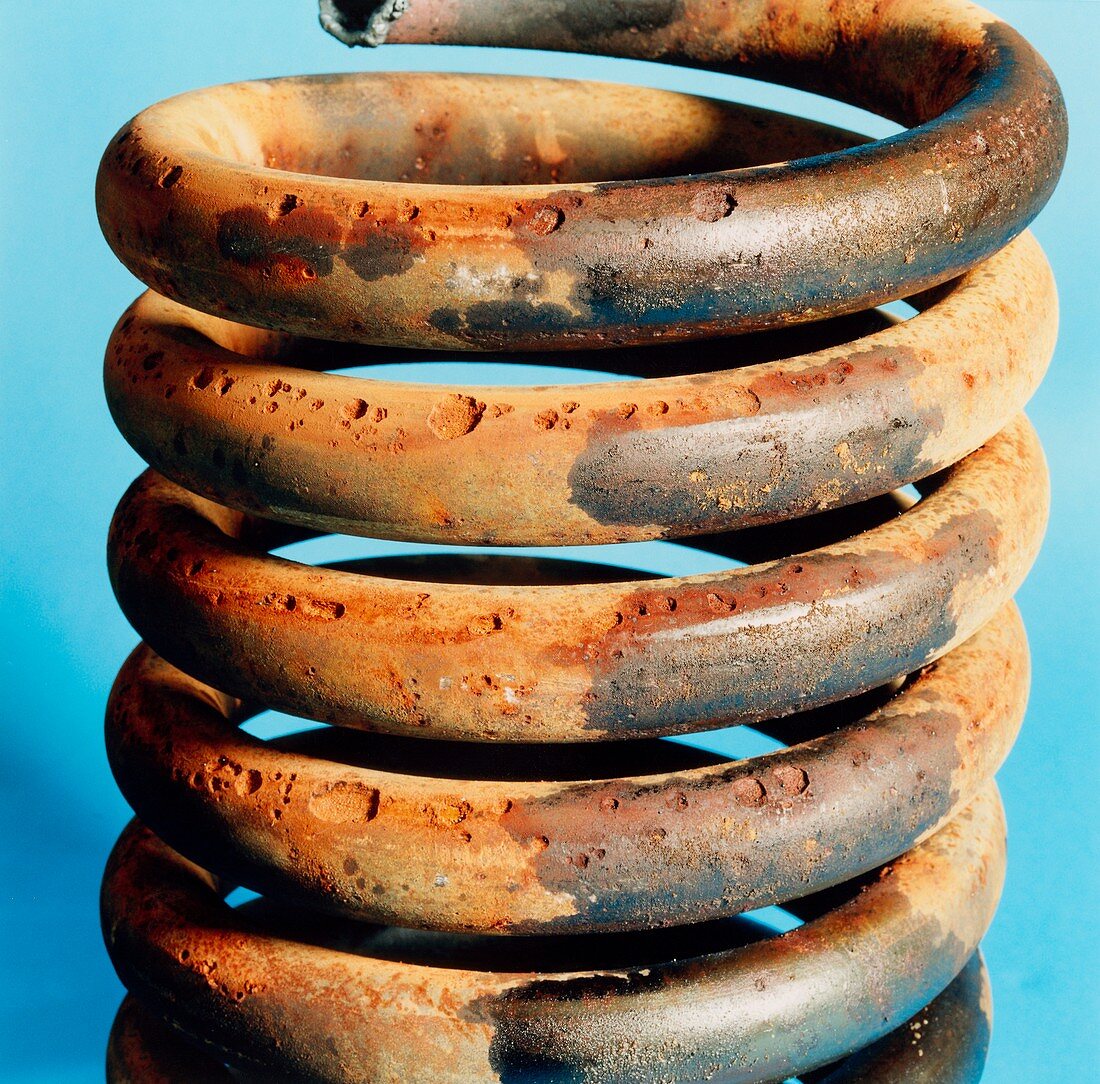 Cooling coil corrosion
