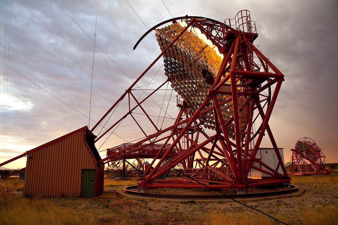 HESS gamma ray telescope,Namibia