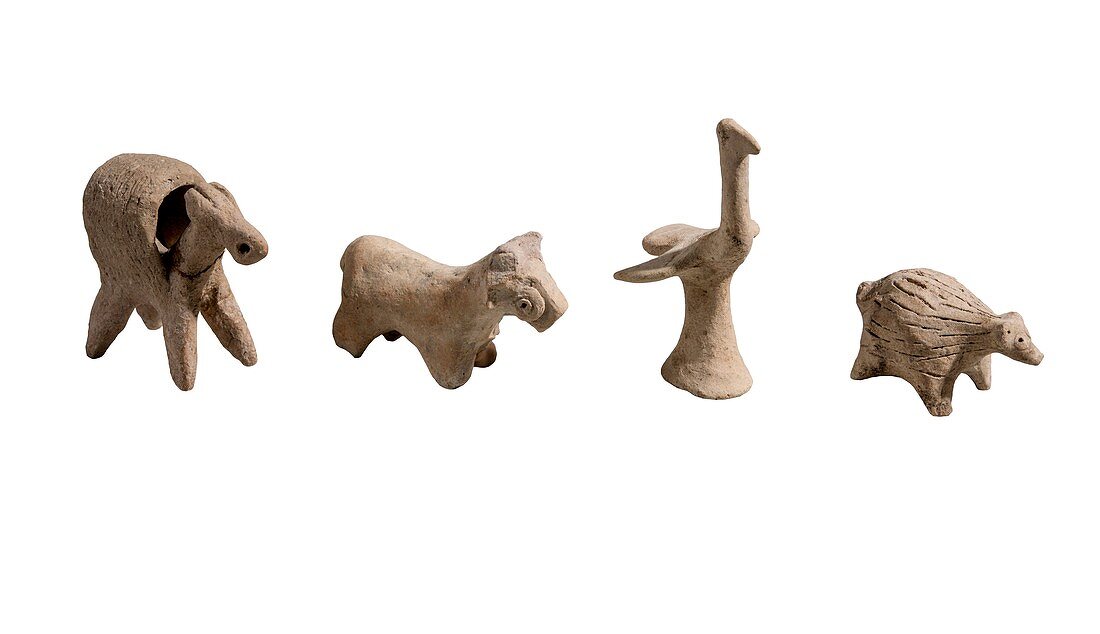Terracotta animal figurines
