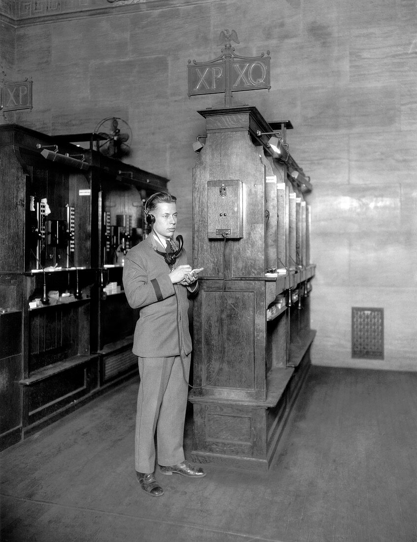 New York Stock Exchange trading,1920s