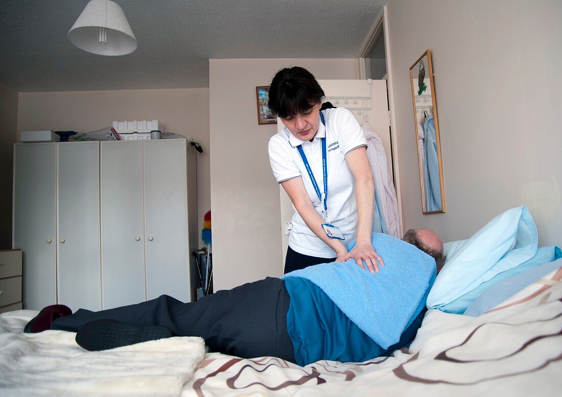 Respiratory physiotherapy treatment