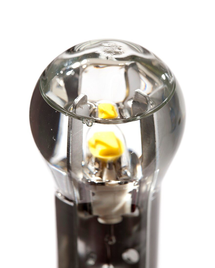 Liquid-cooled LED bulb