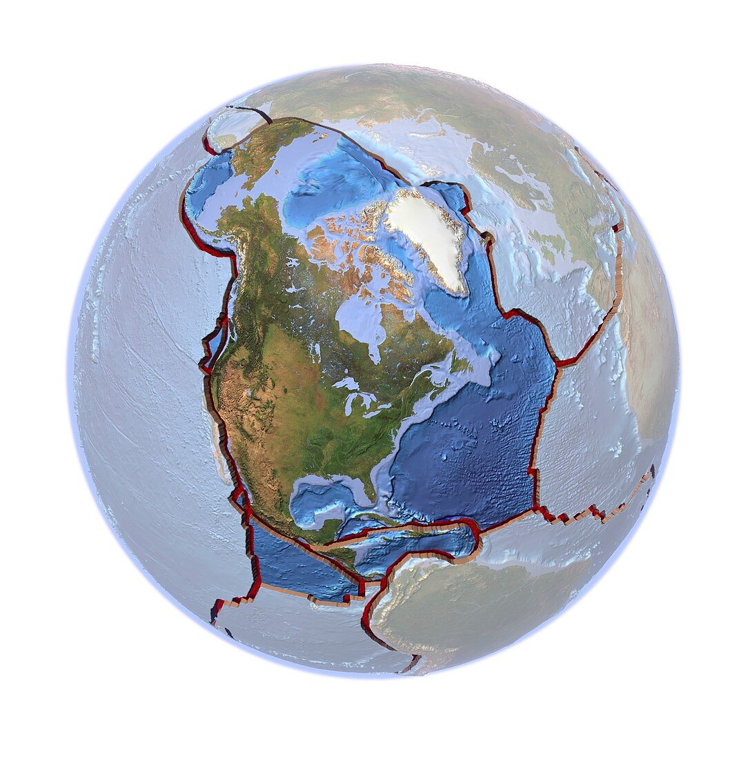 Global tectonics,North American Plate