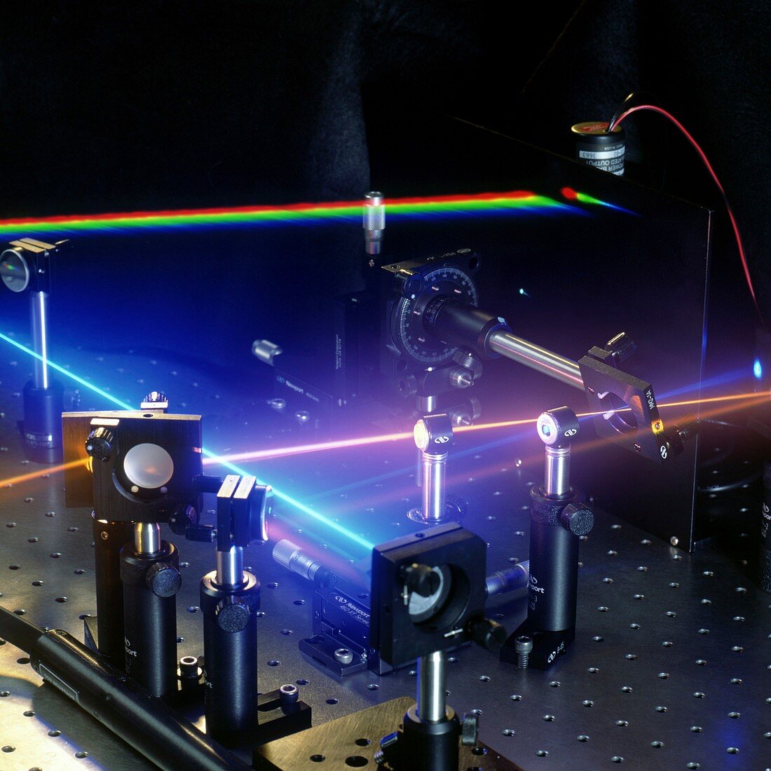 Electro-optical laser characterization