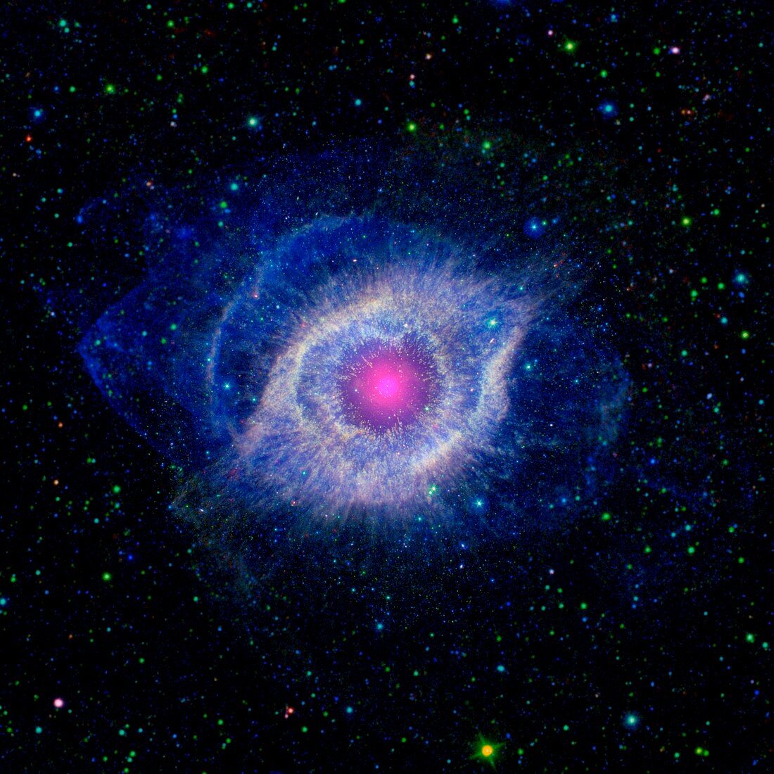 Helix Nebula,composite image