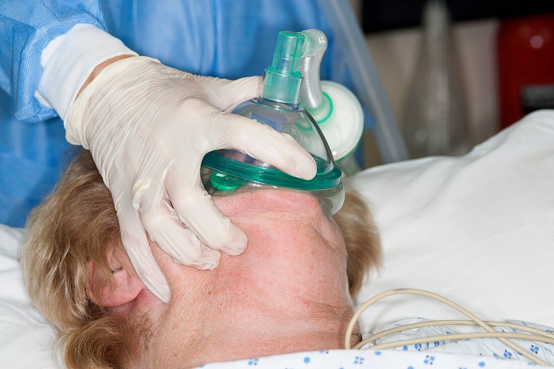 Anaesthetised patient