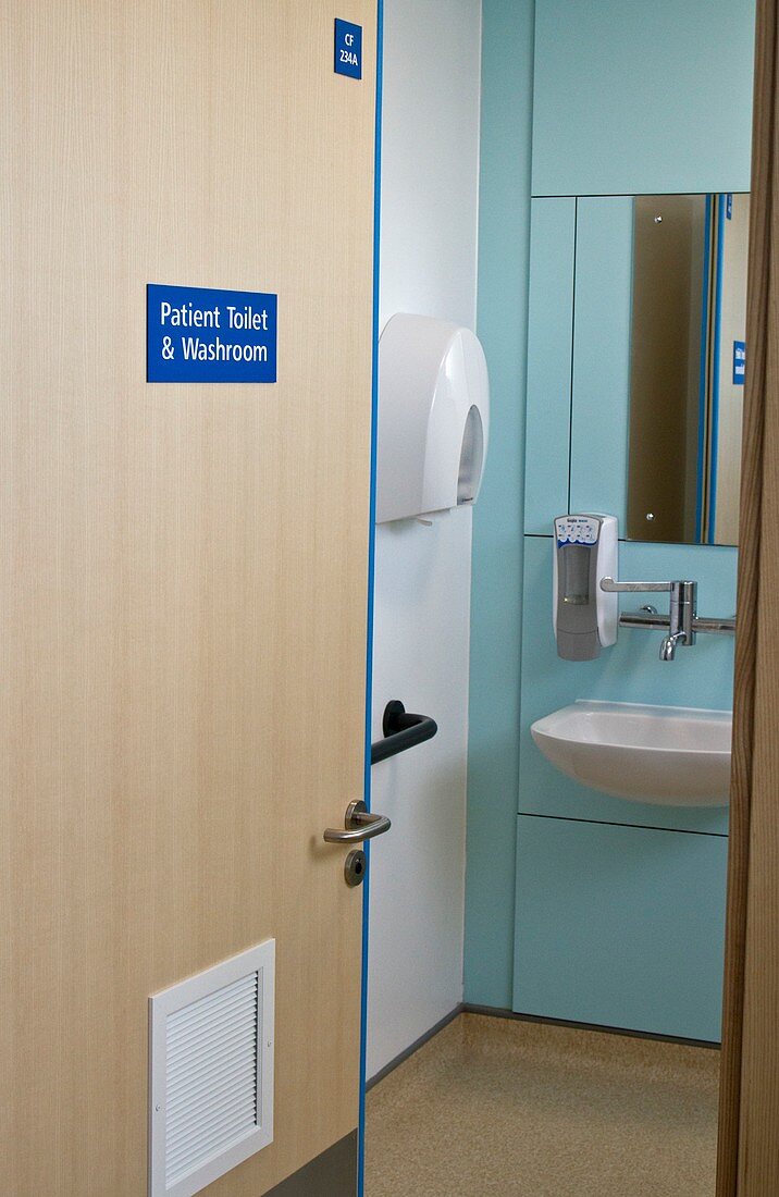 Private hospital bathroom