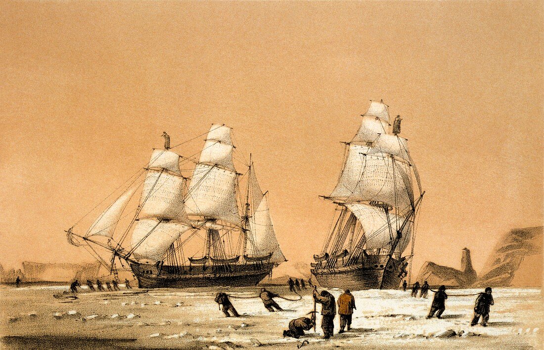 Ross Arctic search expedition,1848-9