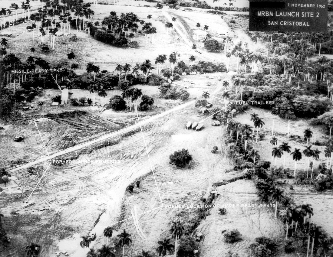 Cuban Missile Crisis of 1962,aerial view