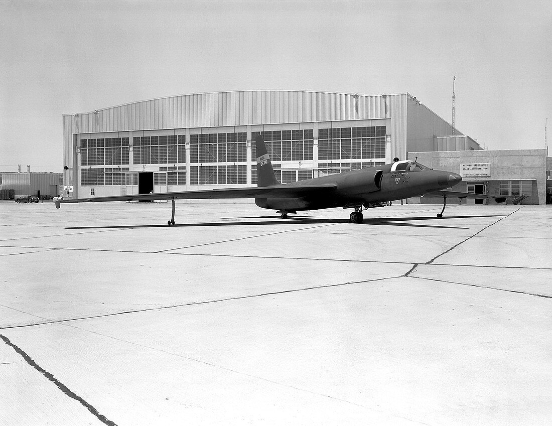 Fake NASA Lockheed U-2 aircraft,1960