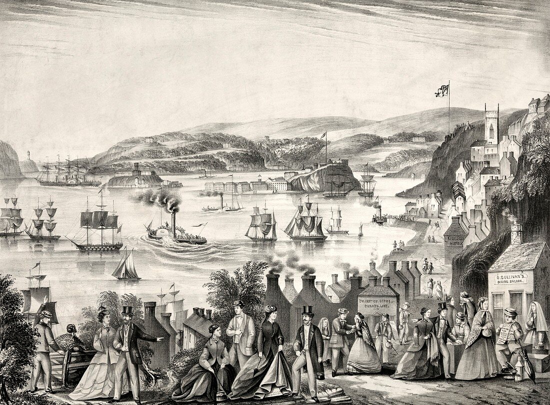 Cork Harbour,1872