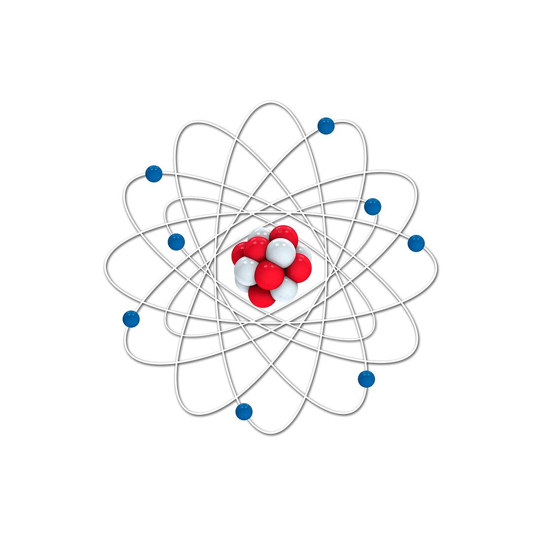 Oxygen atomic structure,artwork