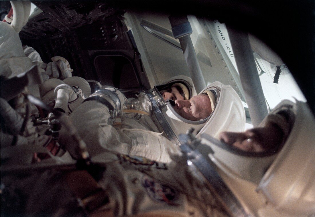 Apollo 1 crew in training,1960s