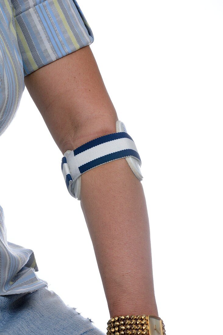 Support strap for tennis elbow