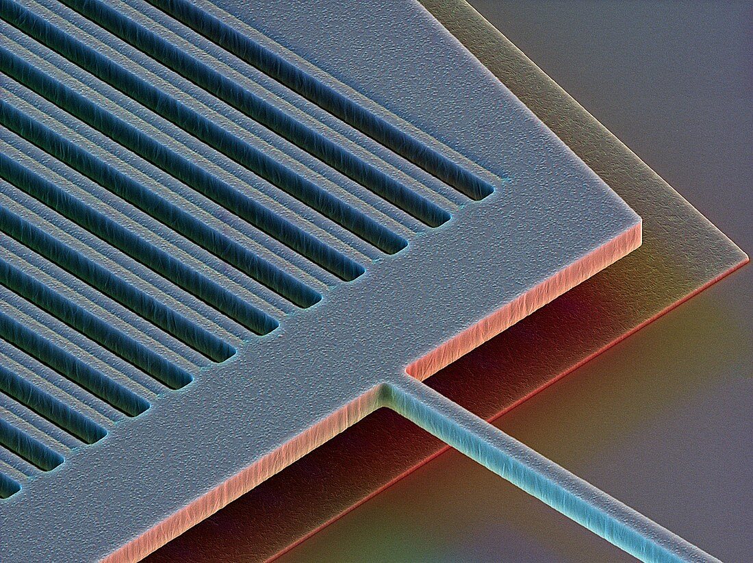 MEMS nanophotonic filter,SEM