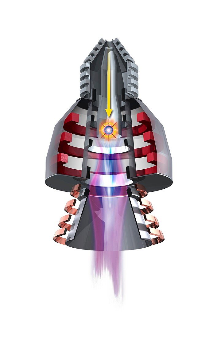 Plasma propulsion engine,artwork
