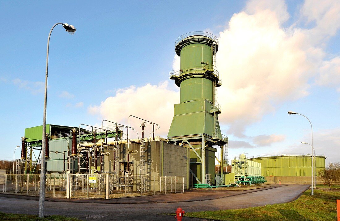 Brennilis nuclear power plant,France