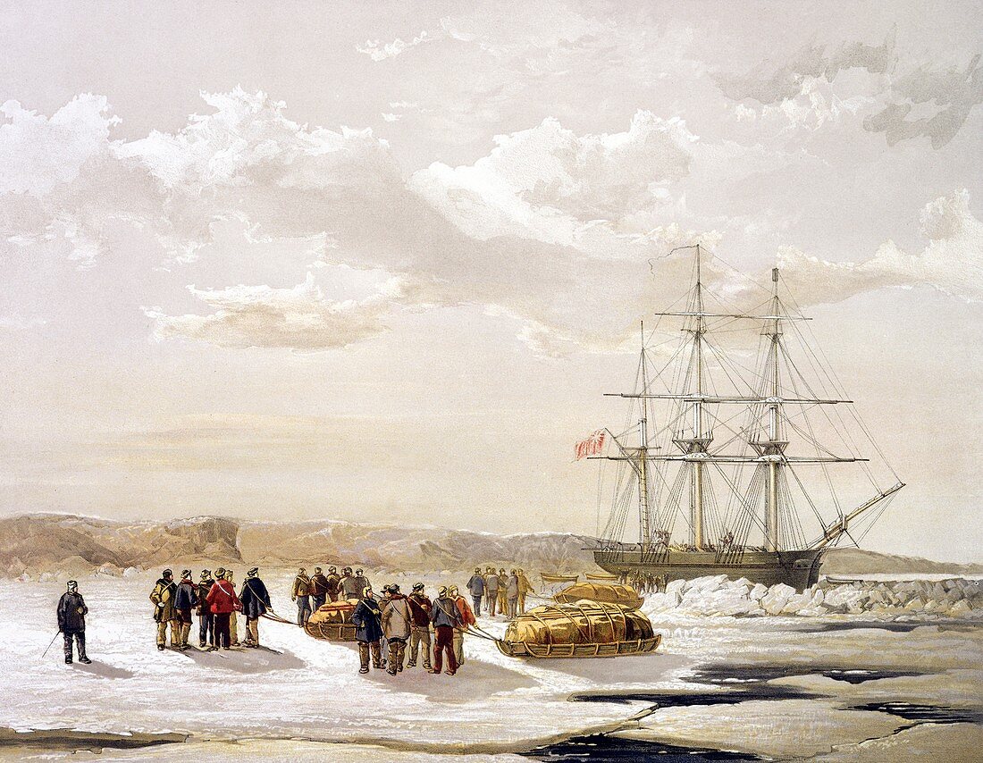 McClure Arctic expedition,1850s