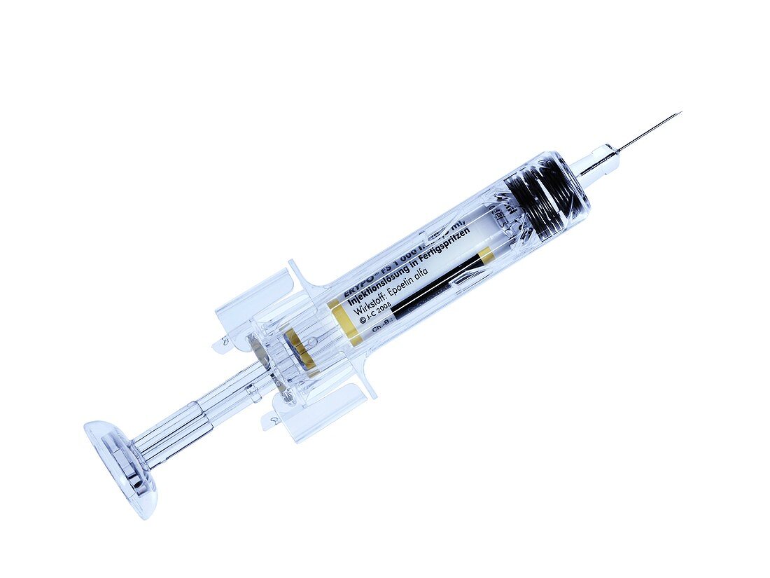 Erythropoietin (EPO) syringe