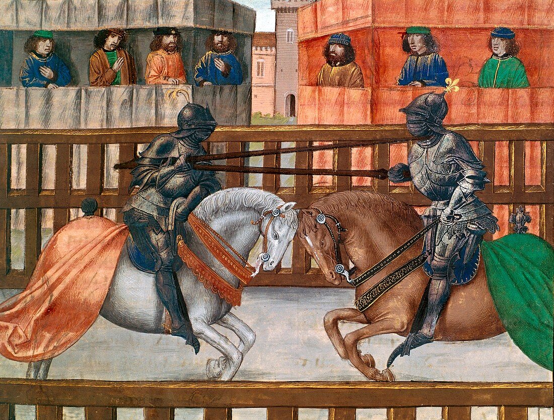 English-French joust in 1381