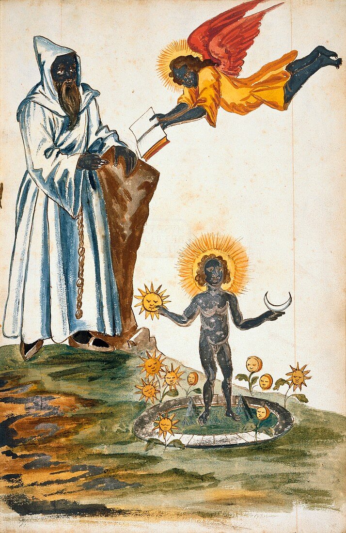 Alchemical symbolism,17th century
