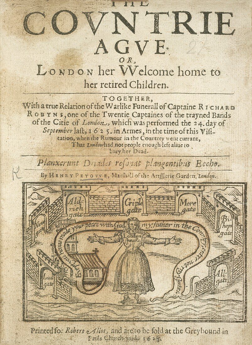 Plague pamphlet,1626