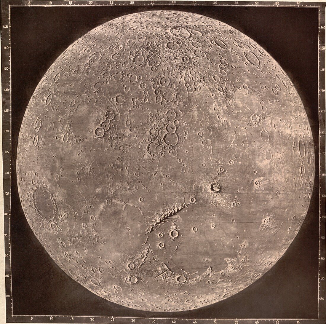 Photograph of the Moon,1870
