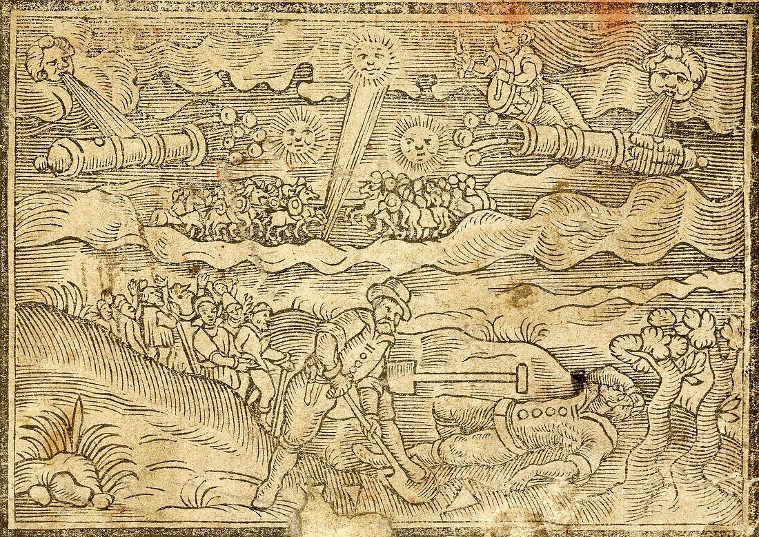 Hatford meteorite fall,1628