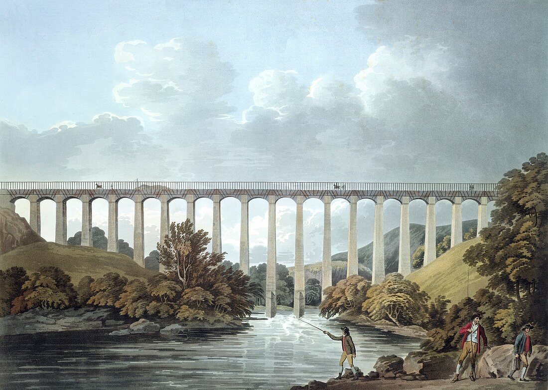 Pontcysyllte Aqueduct,Wales,artwork