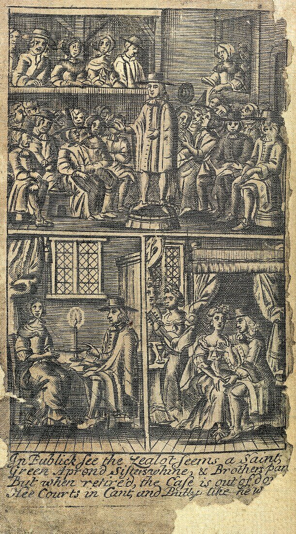 Courtship,17th century artwork