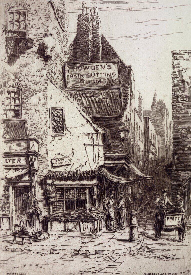 Foubert's Place,London,19th century