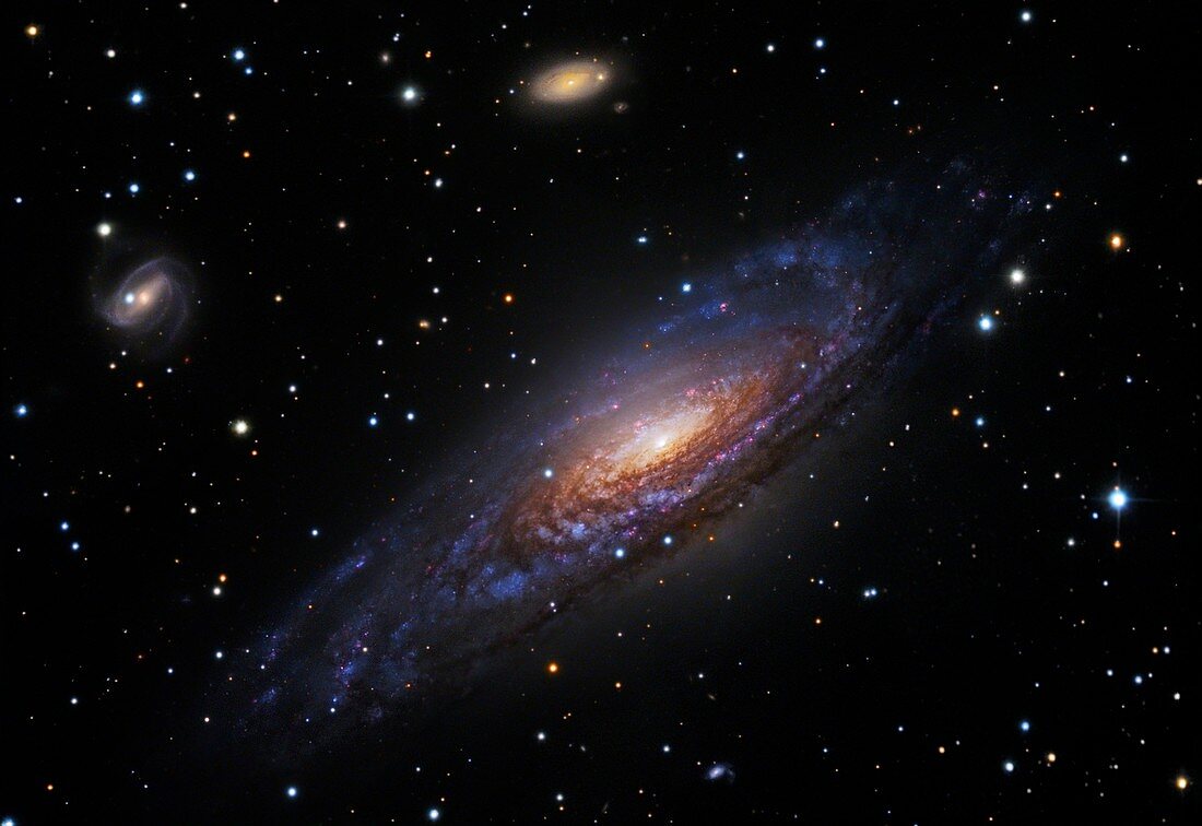 Spiral galaxy NGC 7331,optical image