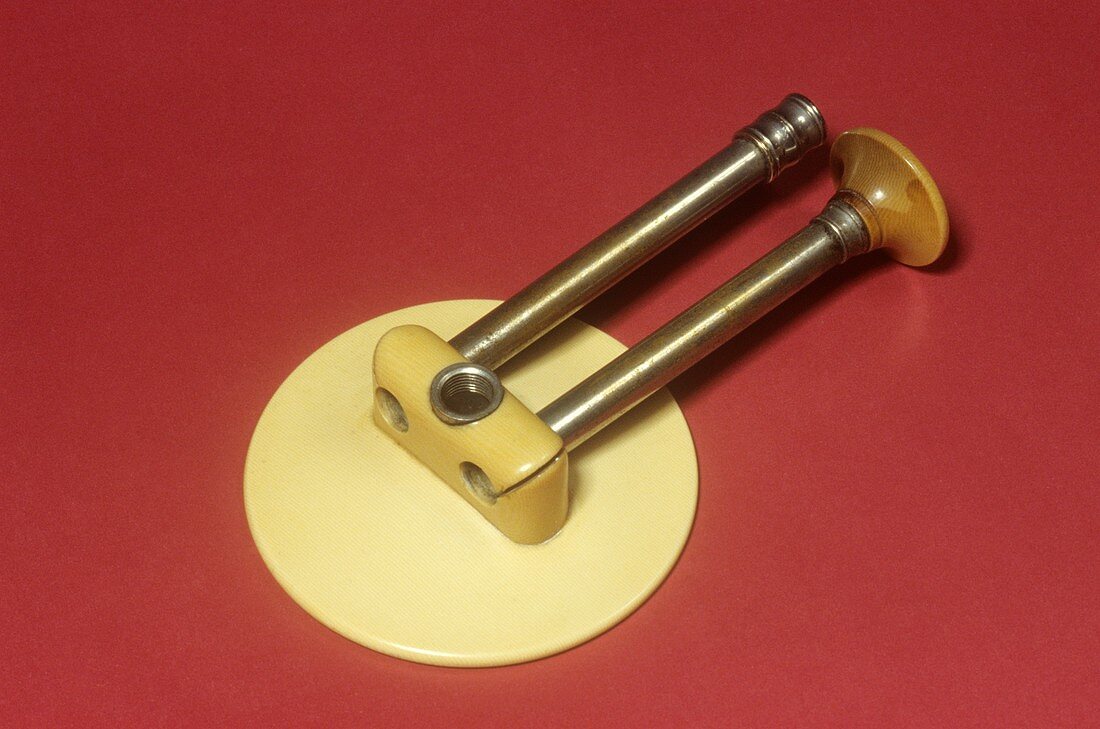 Pocket monaural stethoscope,circa 1870