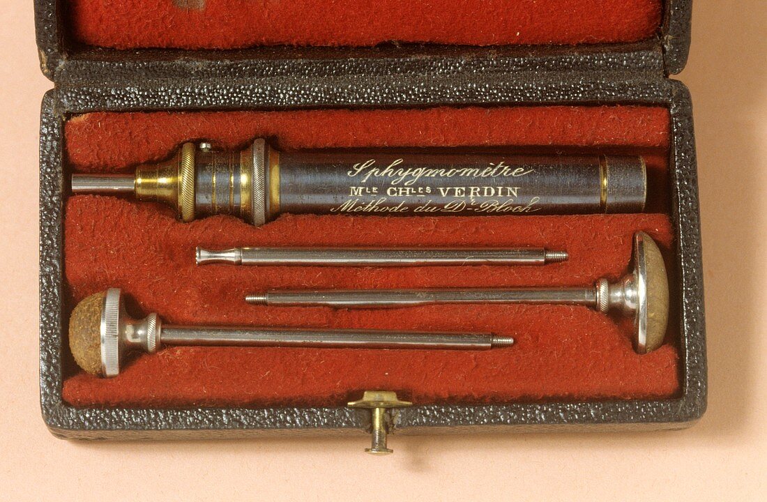 Dr. bolch's sphygmometer,circa 1880