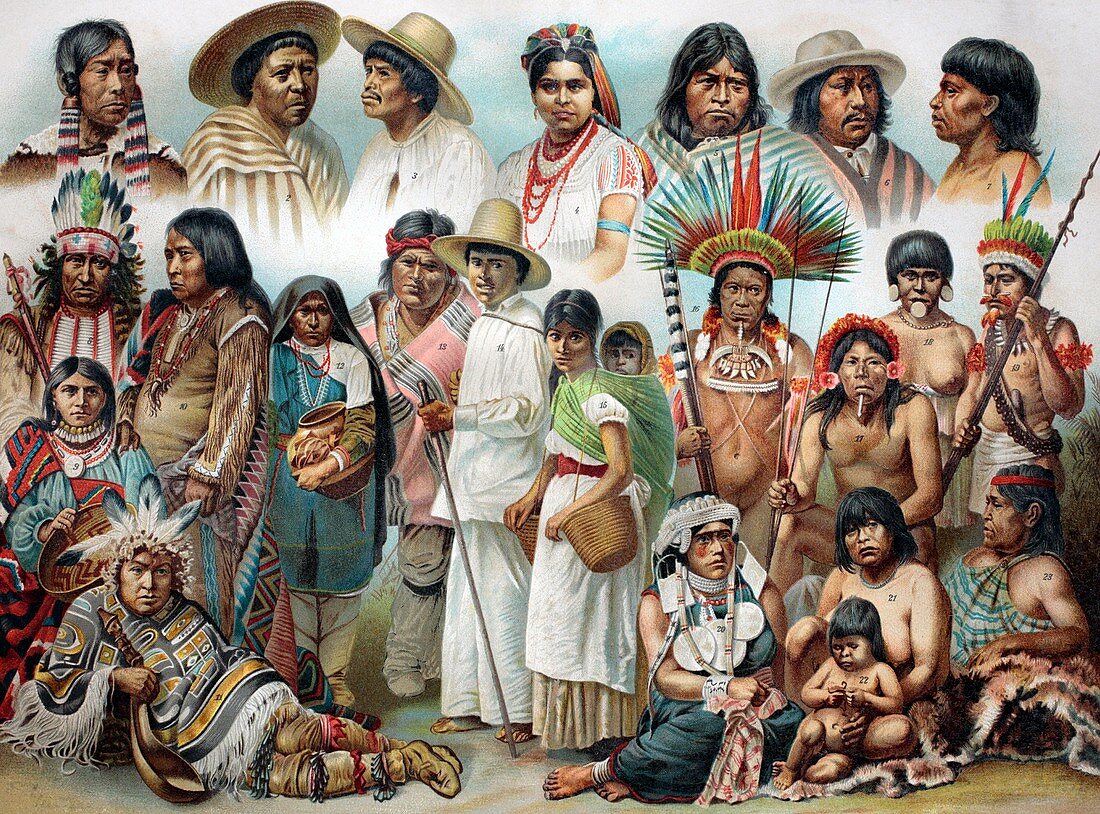 Ethnic groups of the Americas,1880s