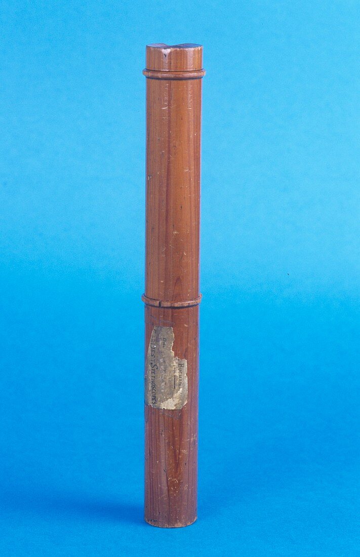 Laennec monaural stethoscope,circa 1820