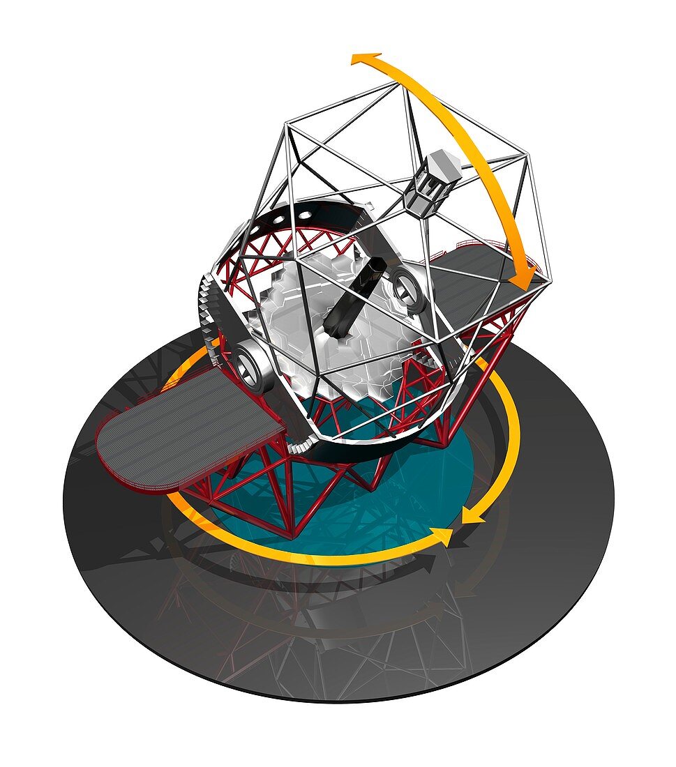 GranTeCan telescope,artwork