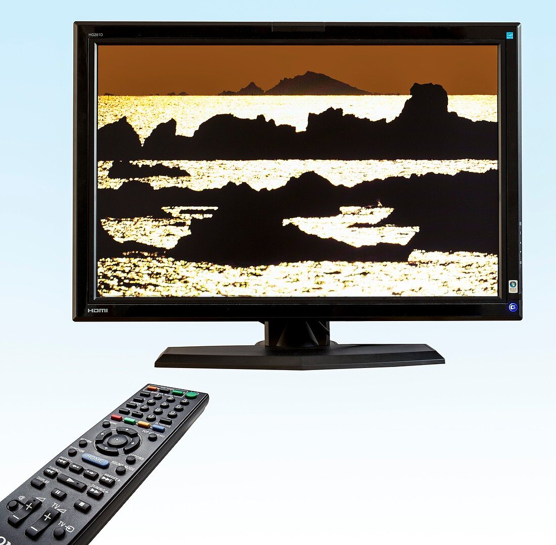 Digital television and remote control