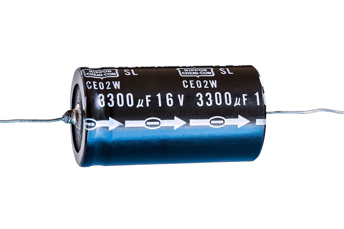 3300-microfarad capacitor