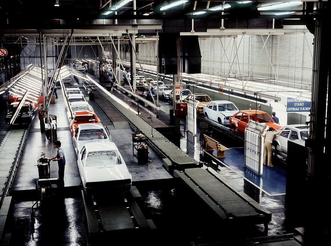 Ford car production line