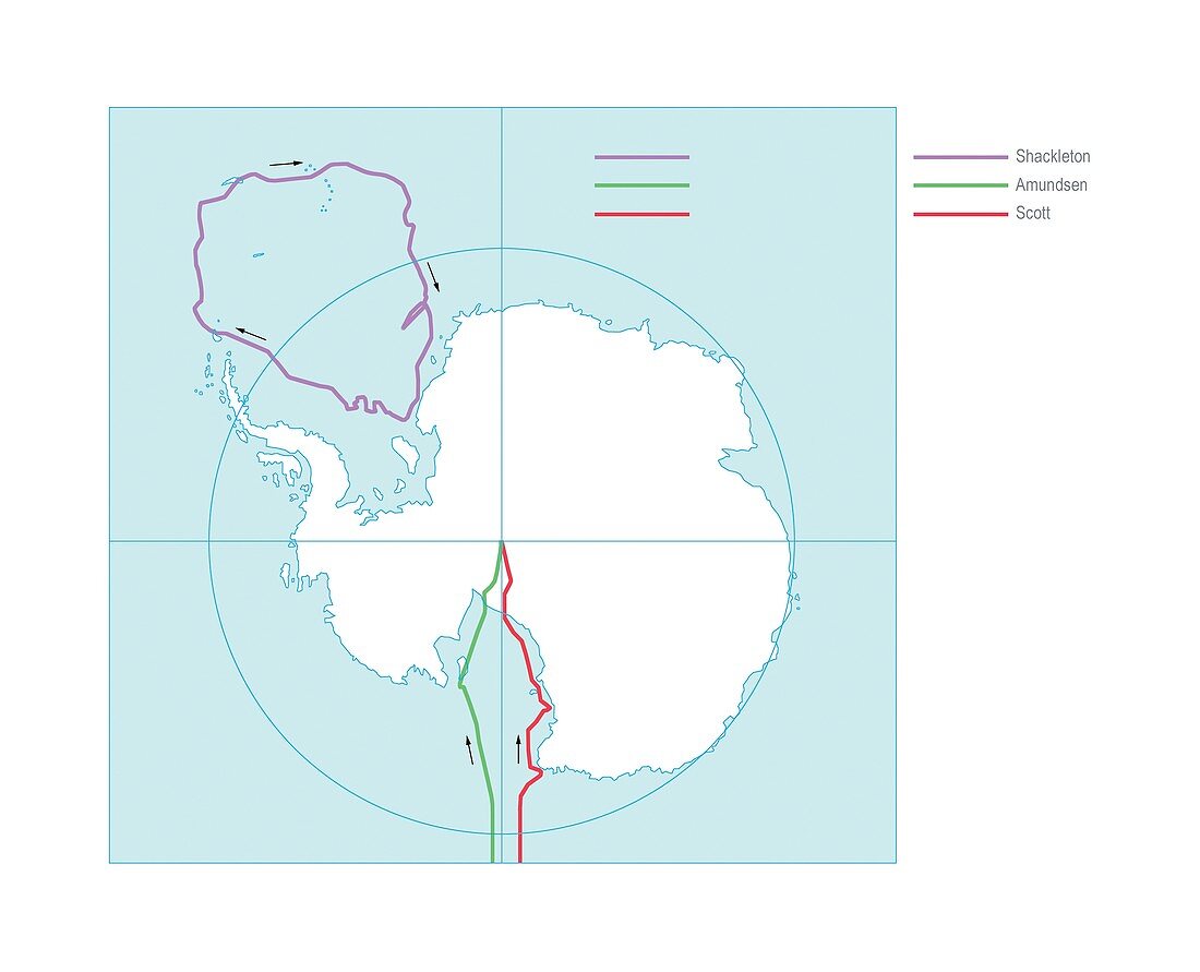 Antarctic exploration,1912-16