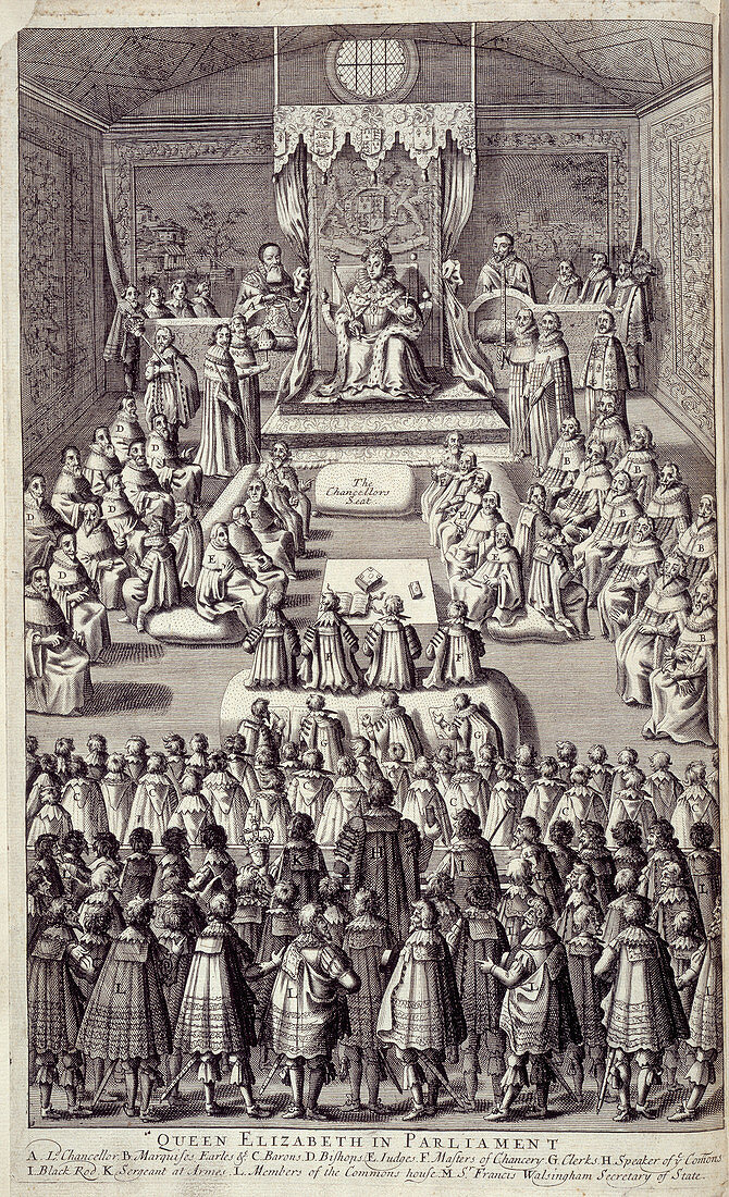 Elizabeth I in parliament