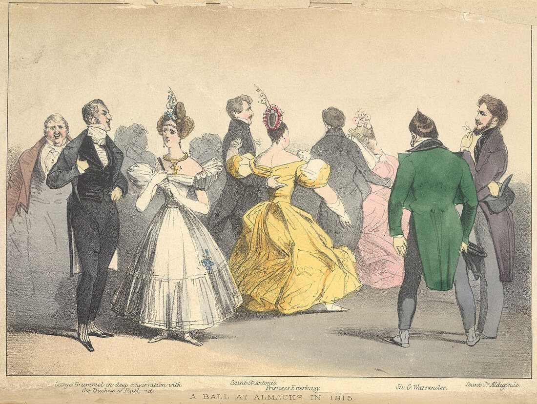 A Ball at Almacks in 1815
