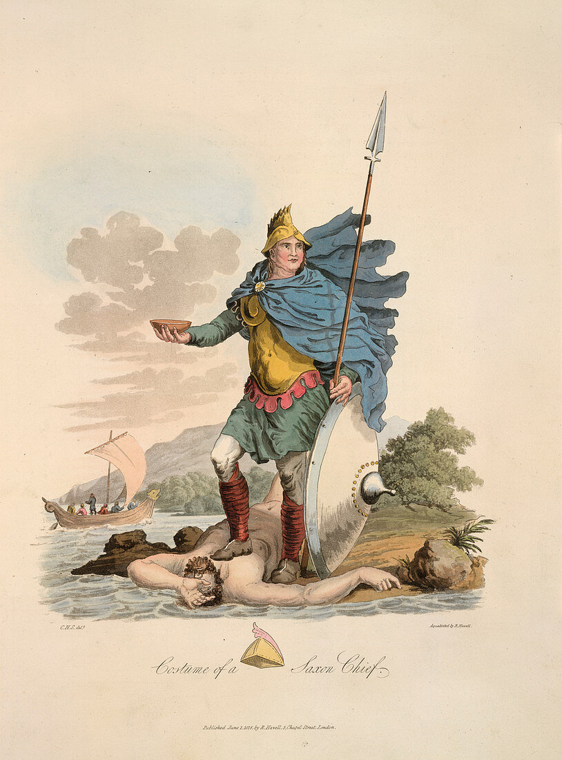 A Saxon chief