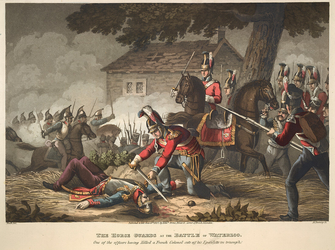 Horse Guards at Waterloo