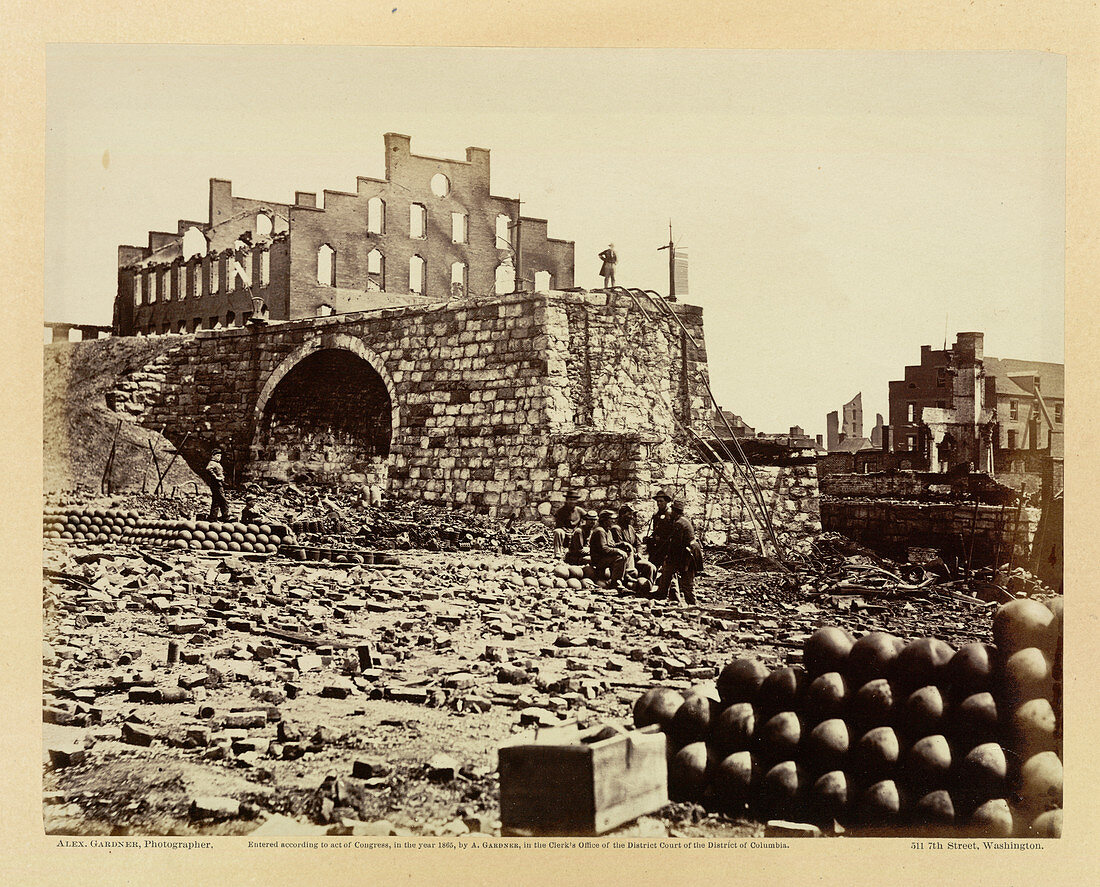 Ruins of an ammunition store
