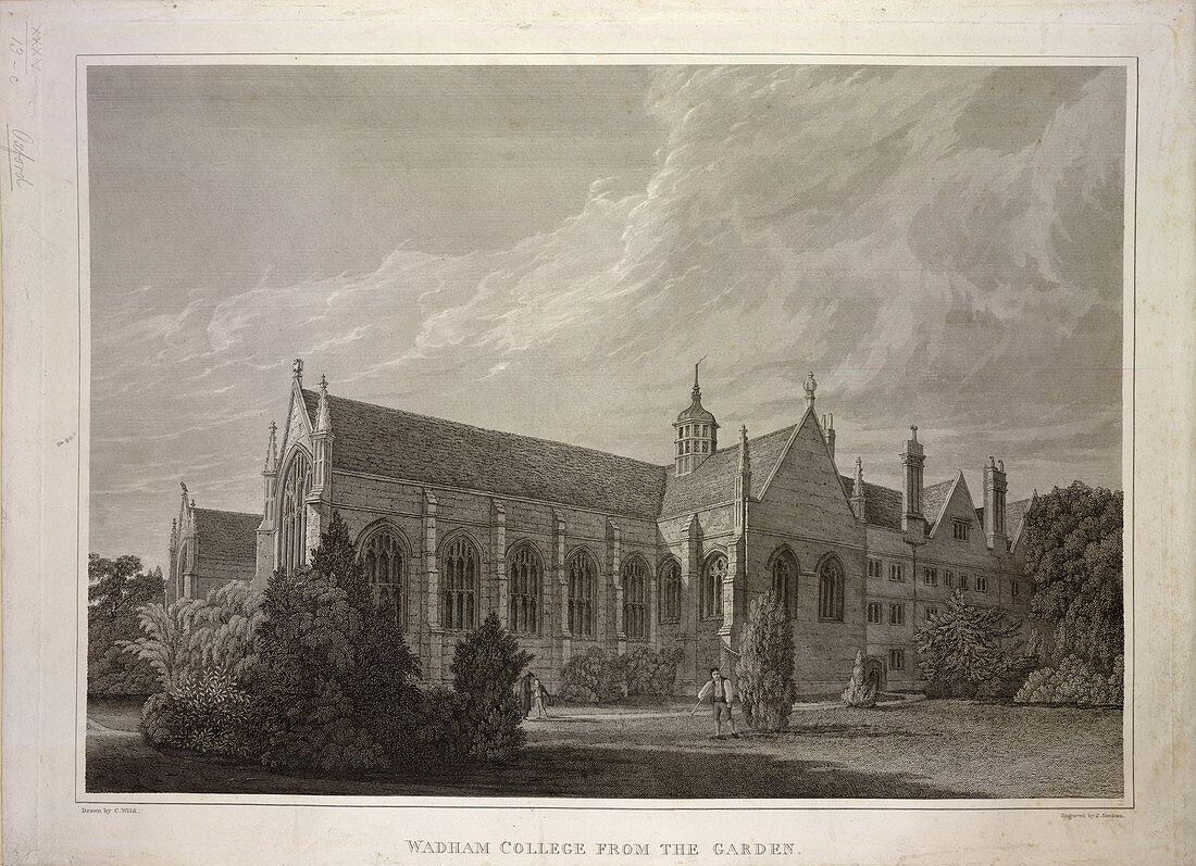 Wadham College,affiliated to Oxford Univ