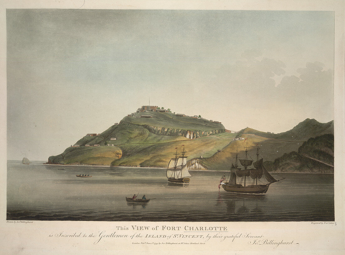 View of Fort Charlotte